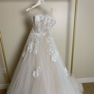 Ines Di Santo Wedding Dress - Size 12